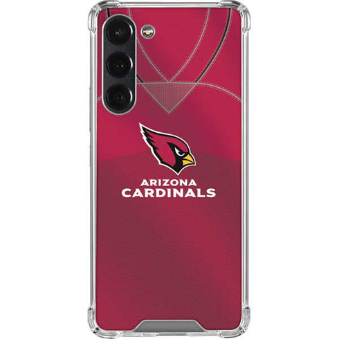 NFL Arizona Cardinals Team Jersey Galaxy S23 Plus Clear Case