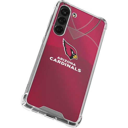 NFL Arizona Cardinals Team Jersey Galaxy S23 Plus Clear Case