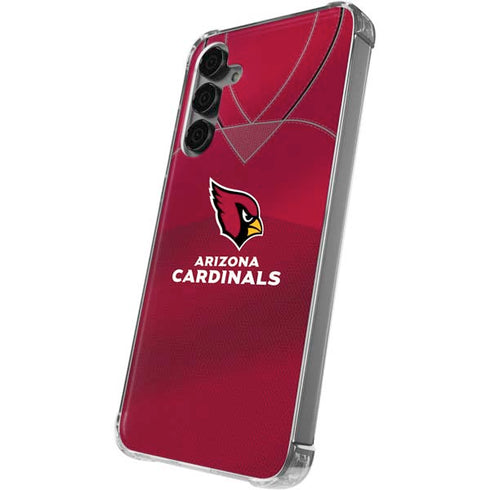 NFL Arizona Cardinals Team Jersey Galaxy S24 Plus Clear Case