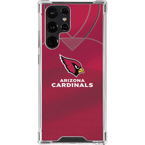 NFL Arizona Cardinals Team Jersey Galaxy S24 Ultra Clear Case