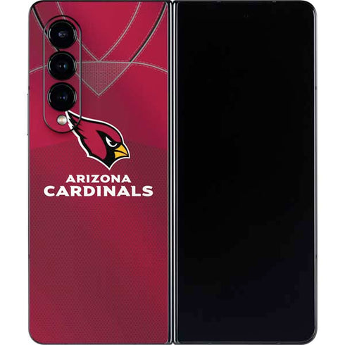NFL Arizona Cardinals Team Jersey Galaxy Z Fold4 5G Skin