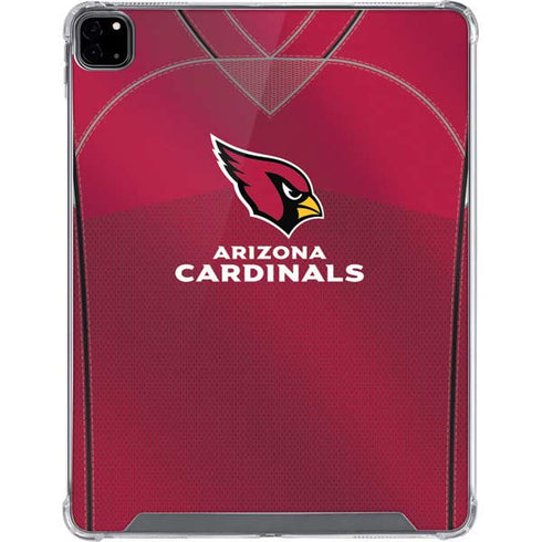 NFL Arizona Cardinals Team Jersey iPad Pro 12.9in (2020) Clear Case