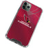 NFL Arizona Cardinals Team Jersey iPhone 11 Pro Max Clear Case