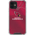 NFL Arizona Cardinals Team Jersey iPhone 12 Clear Case