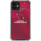 NFL Arizona Cardinals Team Jersey iPhone 12 Mini Clear Case