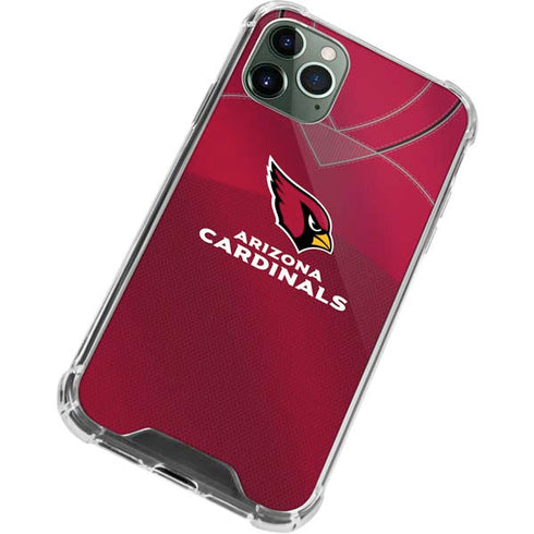 NFL Arizona Cardinals Team Jersey iPhone 12 Pro Max Clear Case