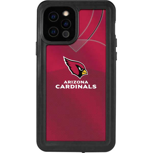 NFL Arizona Cardinals Team Jersey iPhone 12 Pro Waterproof Case