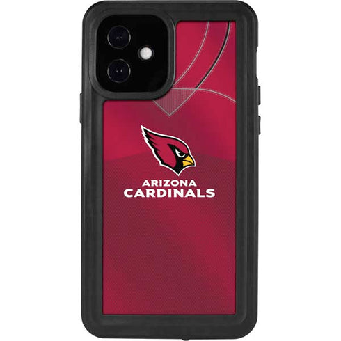 NFL Arizona Cardinals Team Jersey iPhone 12 Waterproof Case