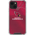 NFL Arizona Cardinals Team Jersey iPhone 13 Mini Clear Case