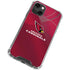 NFL Arizona Cardinals Team Jersey iPhone 13 Mini Clear Case