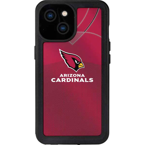 NFL Arizona Cardinals Team Jersey iPhone 13 Mini Waterproof Case