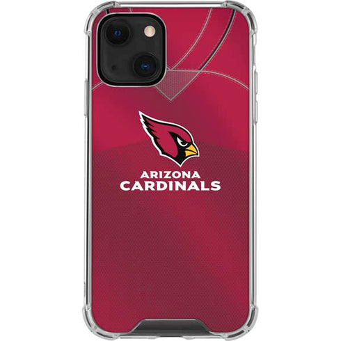 NFL Arizona Cardinals Team Jersey iPhone 14 Clear Case