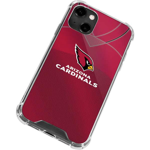 NFL Arizona Cardinals Team Jersey iPhone 14 Clear Case