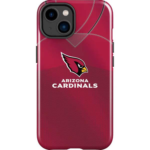 NFL Arizona Cardinals Team Jersey iPhone 15 Plus Impact Case