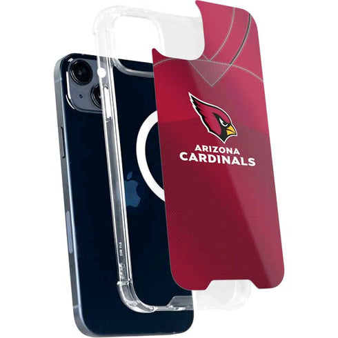 NFL Arizona Cardinals Team Jersey iPhone 15 Plus MagSafe Case