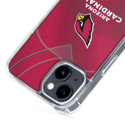 NFL Arizona Cardinals Team Jersey iPhone 15 Plus MagSafe Case