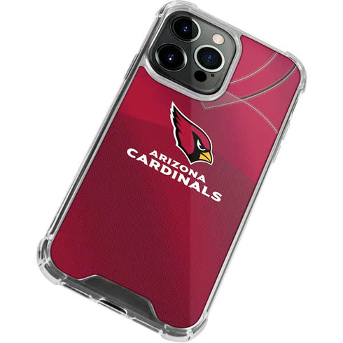 NFL Arizona Cardinals Team Jersey iPhone 14 Pro Clear Case