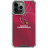 NFL Arizona Cardinals Team Jersey iPhone 14 Pro Max Clear Case