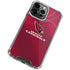 NFL Arizona Cardinals Team Jersey iPhone 15 Pro Max Clear Case