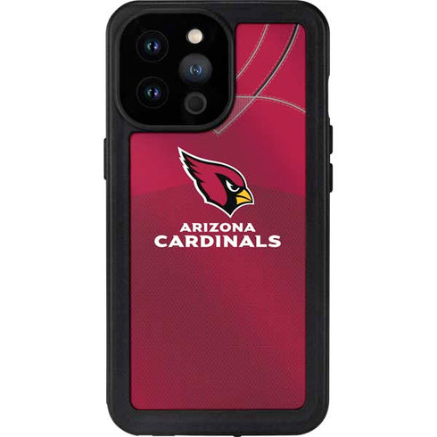 NFL Arizona Cardinals Team Jersey iPhone 14 Pro Max Waterproof Case