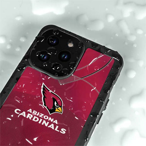 NFL Arizona Cardinals Team Jersey iPhone 14 Pro Max Waterproof Case