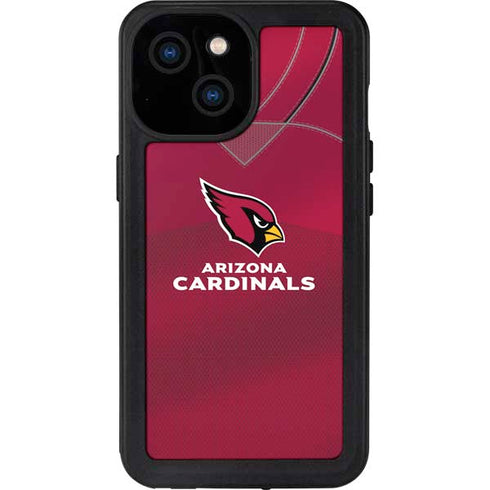 NFL Arizona Cardinals Team Jersey iPhone 15 Waterproof Case