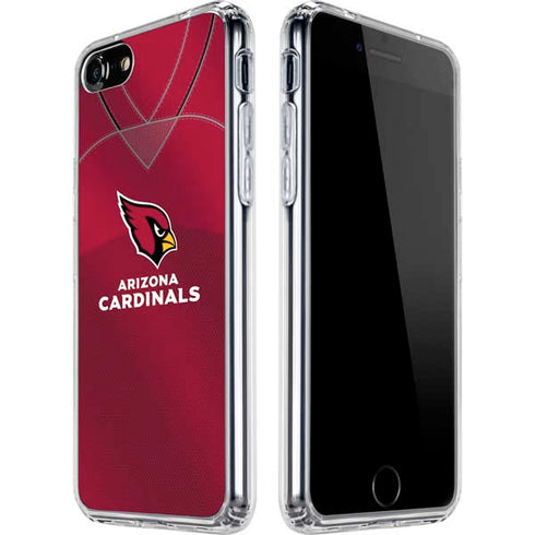 NFL Arizona Cardinals Team Jersey iPhone SE (2nd & 3rd Gen) Clear Case