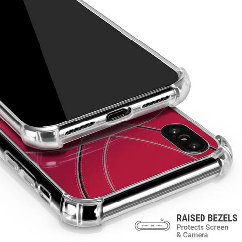 NFL Arizona Cardinals Team Jersey iPhone XS Max Clear Case