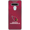 NFL Arizona Cardinals Team Jersey LG Stylo 6 Clear Case