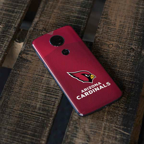 NFL Arizona Cardinals Team Jersey Moto E5 Plus Skin