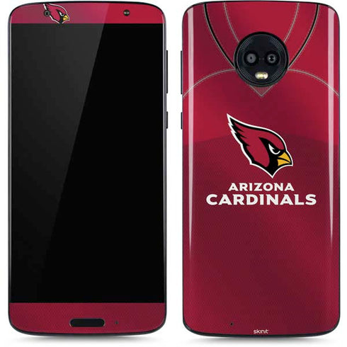 NFL Arizona Cardinals Team Jersey Moto G6 Skin