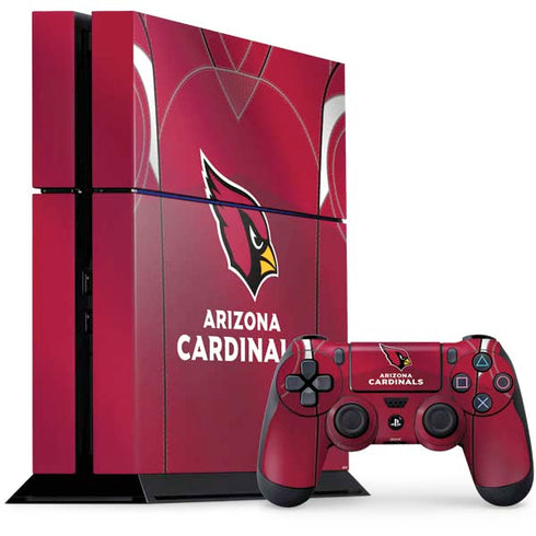 NFL Arizona Cardinals Team Jersey PS4 Console and Controller Bundle Skin