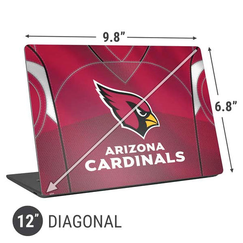 NFL Arizona Cardinals Team Jersey Universal Laptop 12in (9.8 x 6.8in) Skin