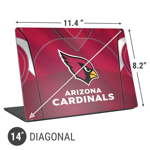 NFL Arizona Cardinals Team Jersey Universal Laptop 14in (11.4 x 8.2in) Skin