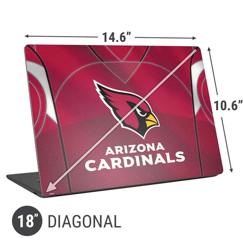NFL Arizona Cardinals Team Jersey Universal Laptop 18in (14.6 x 10.6in) Skin