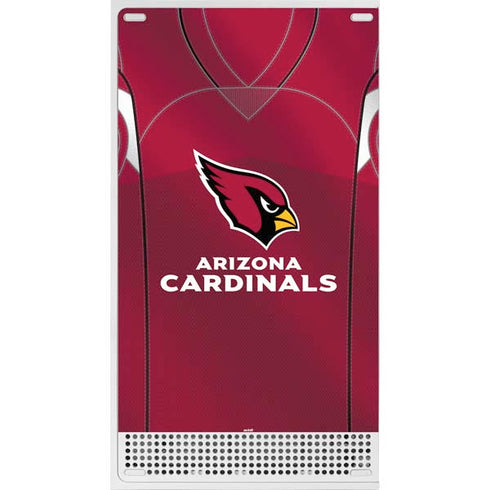 NFL Arizona Cardinals Team Jersey Xbox Series S Console Skin