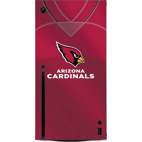 NFL Arizona Cardinals Team Jersey Xbox Series X Console Skin