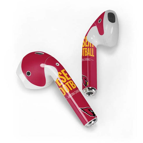 NFL Arizona Cardinals Team Motto Apple AirPods Skin