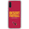 NFL Arizona Cardinals Team Motto Galaxy A10e Clear Case