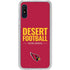 NFL Arizona Cardinals Team Motto Galaxy A10e Clear Case