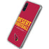 NFL Arizona Cardinals Team Motto Galaxy A10e Clear Case