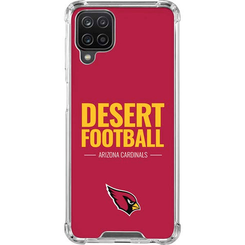 NFL Arizona Cardinals Team Motto Galaxy A12 Clear Case