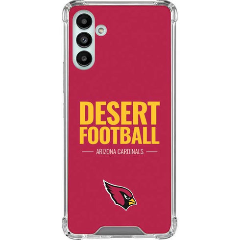 NFL Arizona Cardinals Team Motto Galaxy A13 5G Clear Case