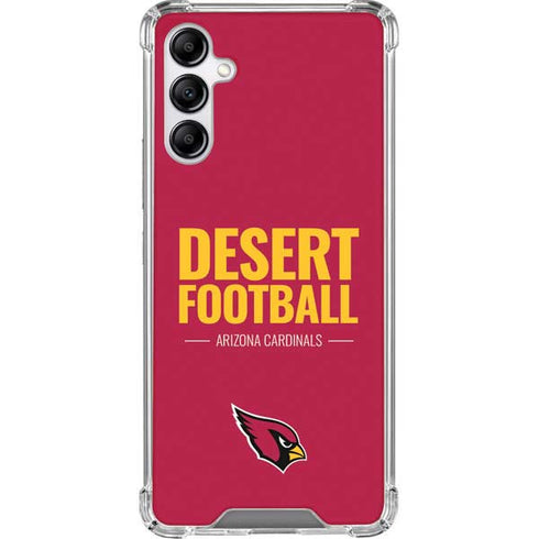 NFL Arizona Cardinals Team Motto Galaxy A14 5G Clear Case