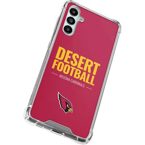 NFL Arizona Cardinals Team Motto Galaxy A14 5G Clear Case