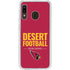 NFL Arizona Cardinals Team Motto Galaxy A20 Clear Case
