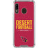 NFL Arizona Cardinals Team Motto Galaxy A30 Clear Case