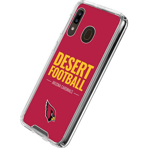 NFL Arizona Cardinals Team Motto Galaxy A30 Clear Case