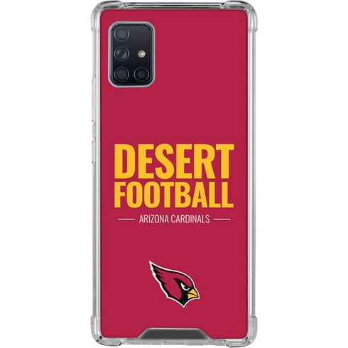 NFL Arizona Cardinals Team Motto Galaxy A51 5G Clear Case