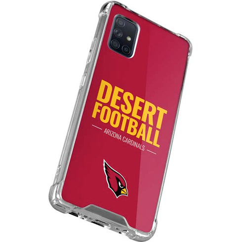 NFL Arizona Cardinals Team Motto Galaxy A51 5G Clear Case